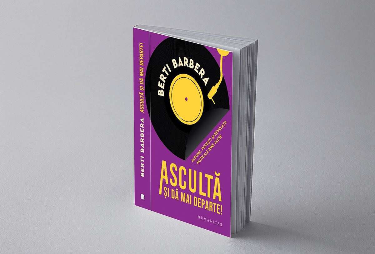Berti Barbera lansează prima sa carte: Ascultă și dă mai departe!