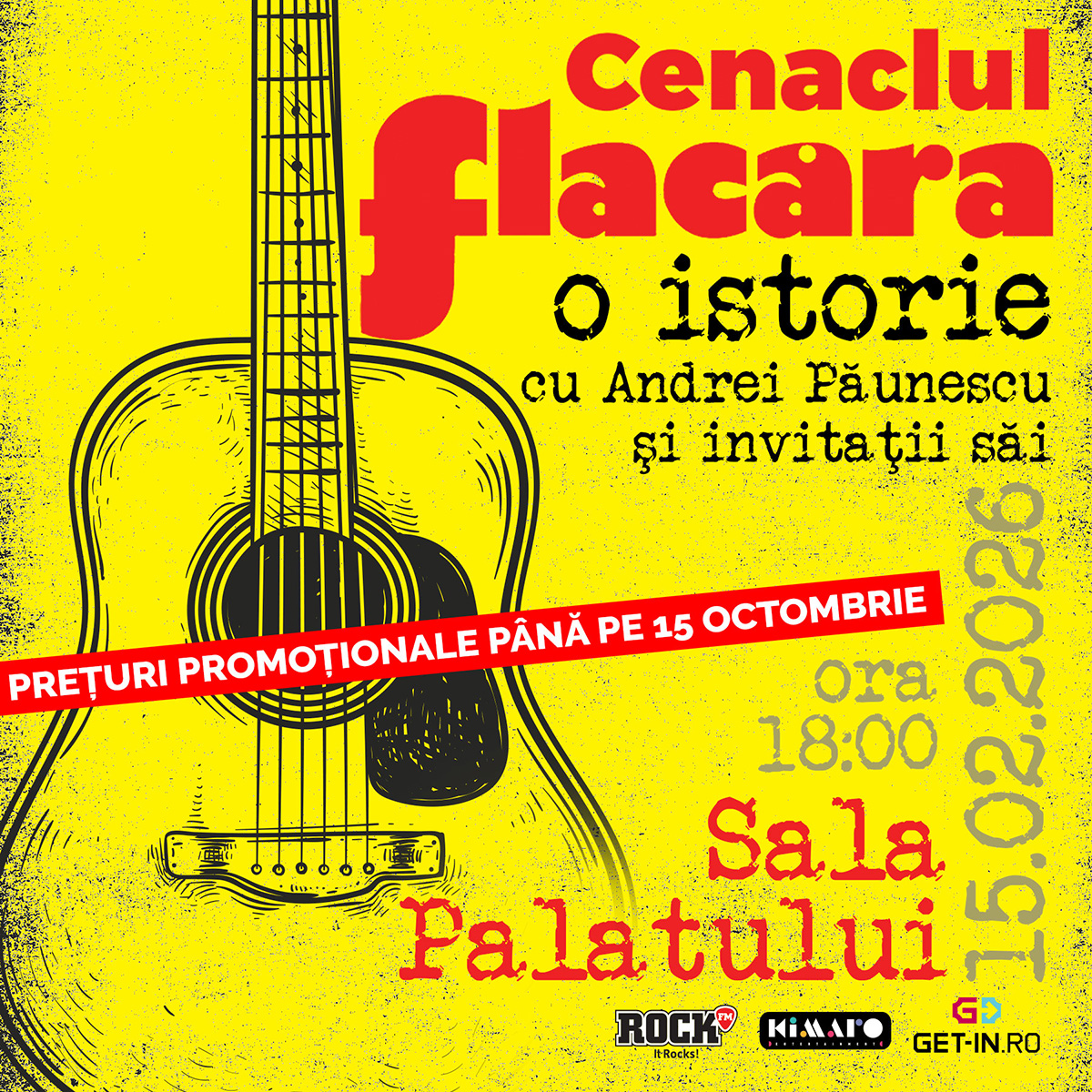 Cenaclul Flacăra – O Istorie revine la Sala Palatului din București