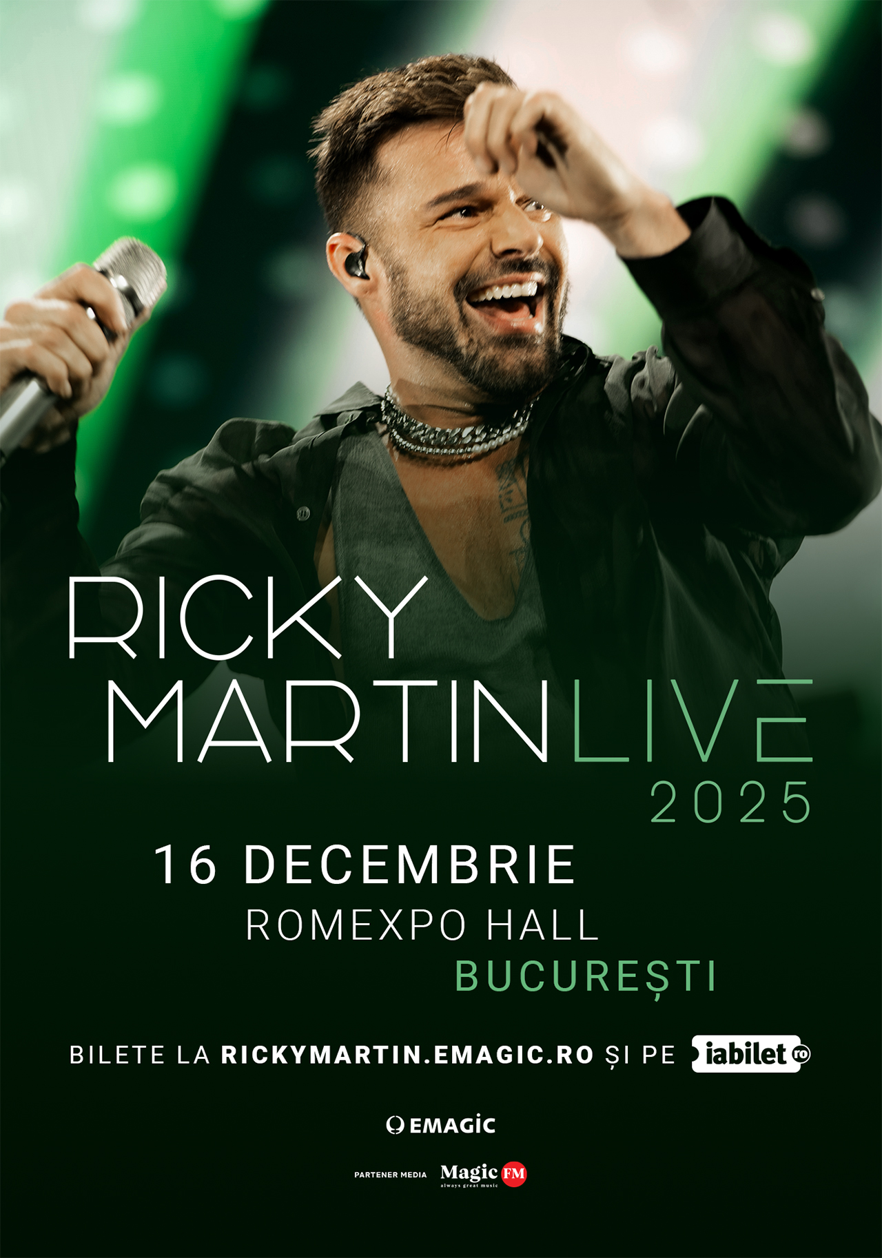 Ricky Martin vine la București!