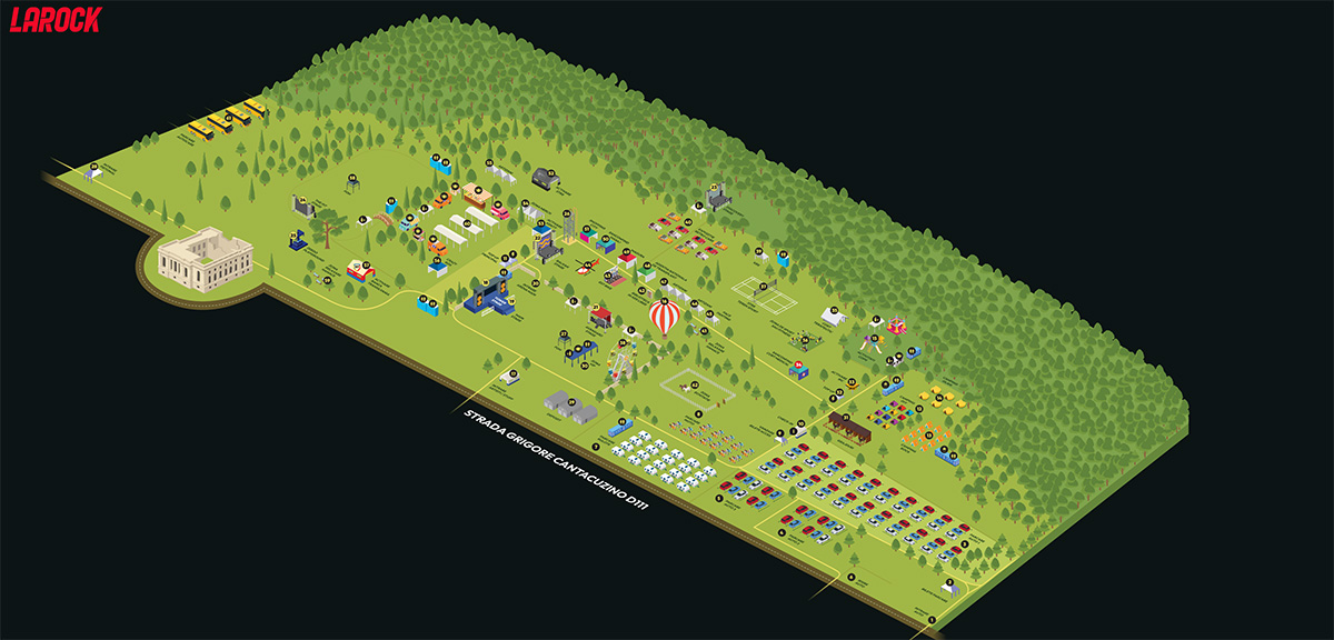 LAROCK 2025 la Domeniul Cantacuzino: patru zile de muzică live, adrenalină și libertate