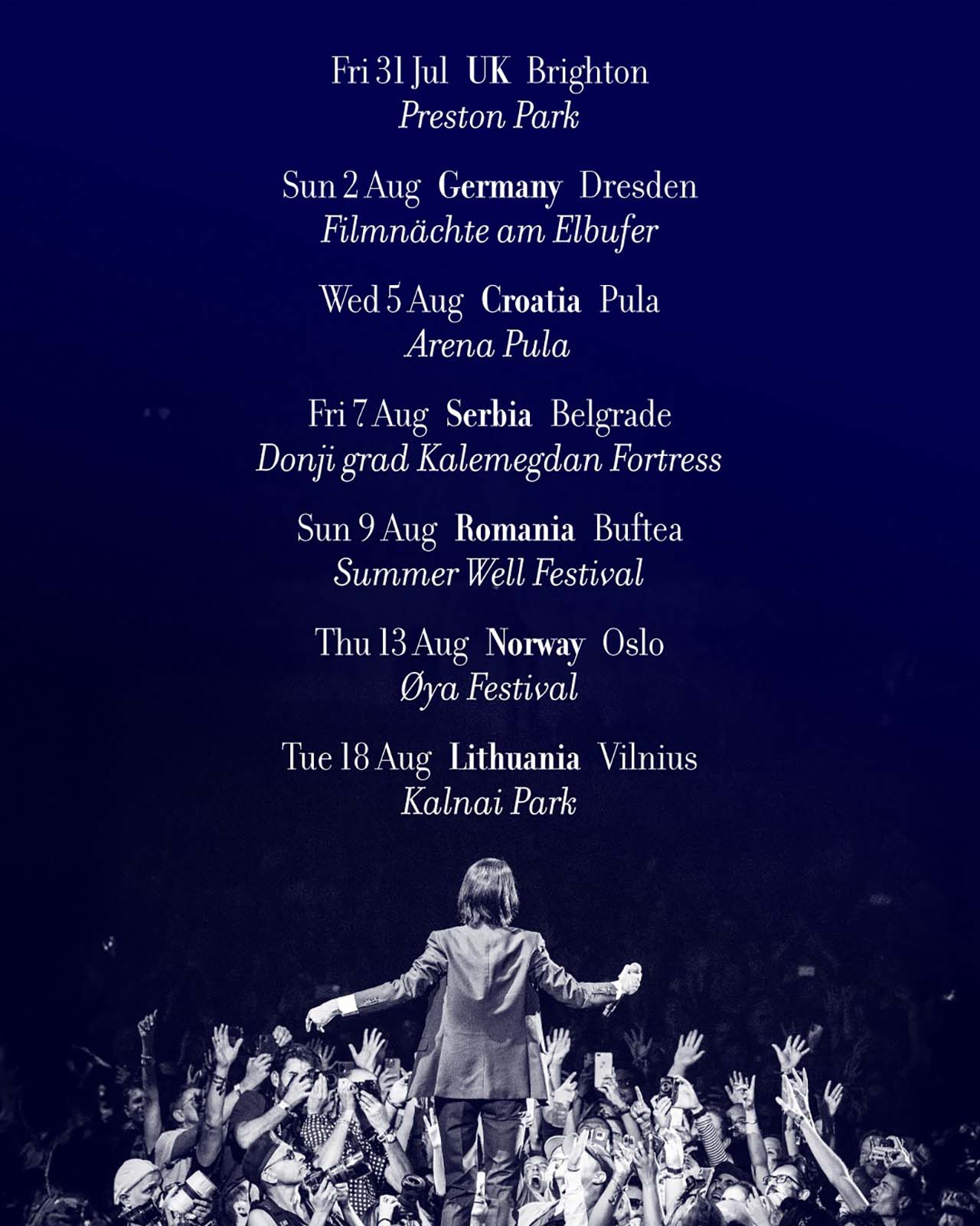 Nick Cave & The Bad Seeds anunță un concert în România în 2026