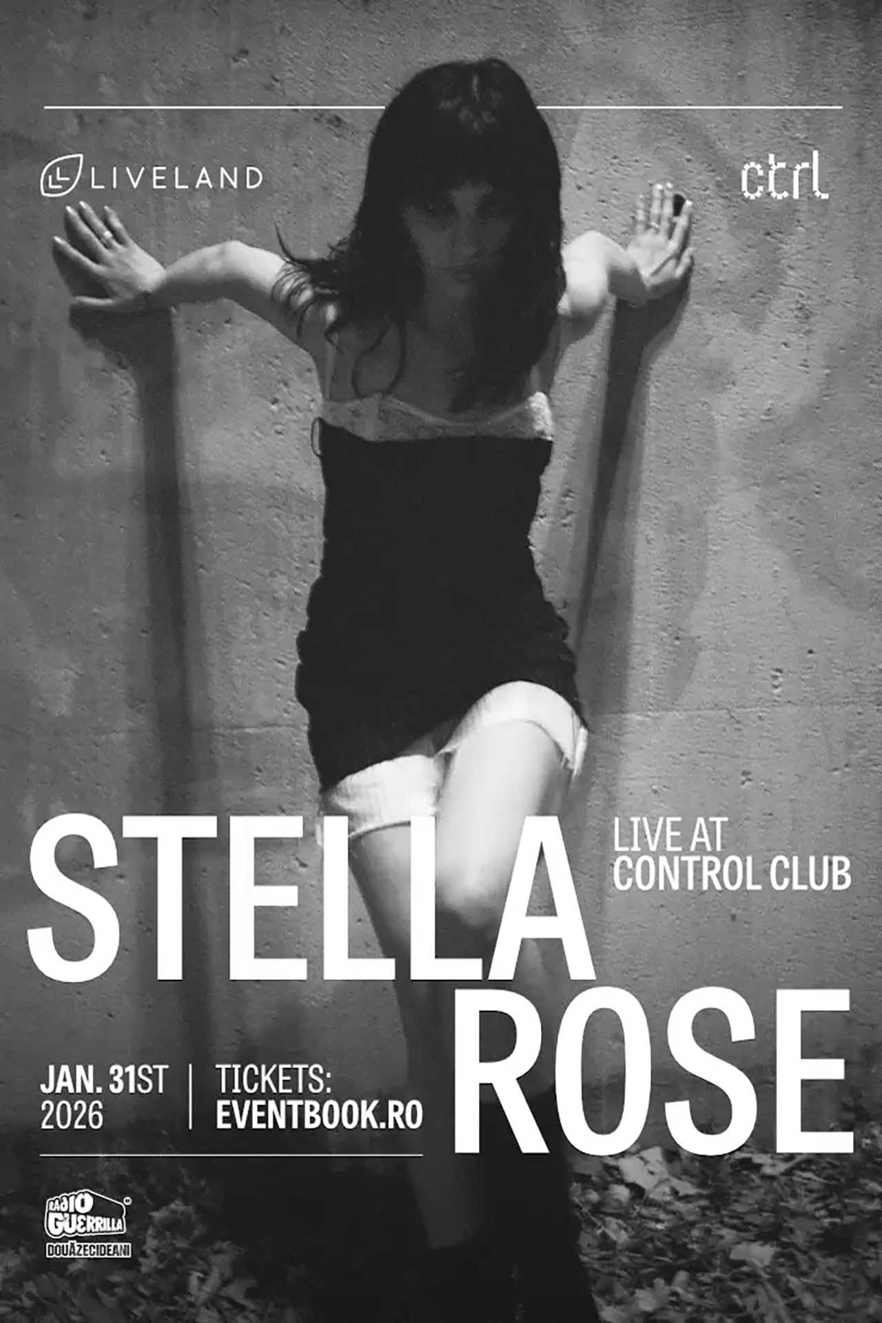 Stella Rose revine pe scena Control Club la începutul anului viitor