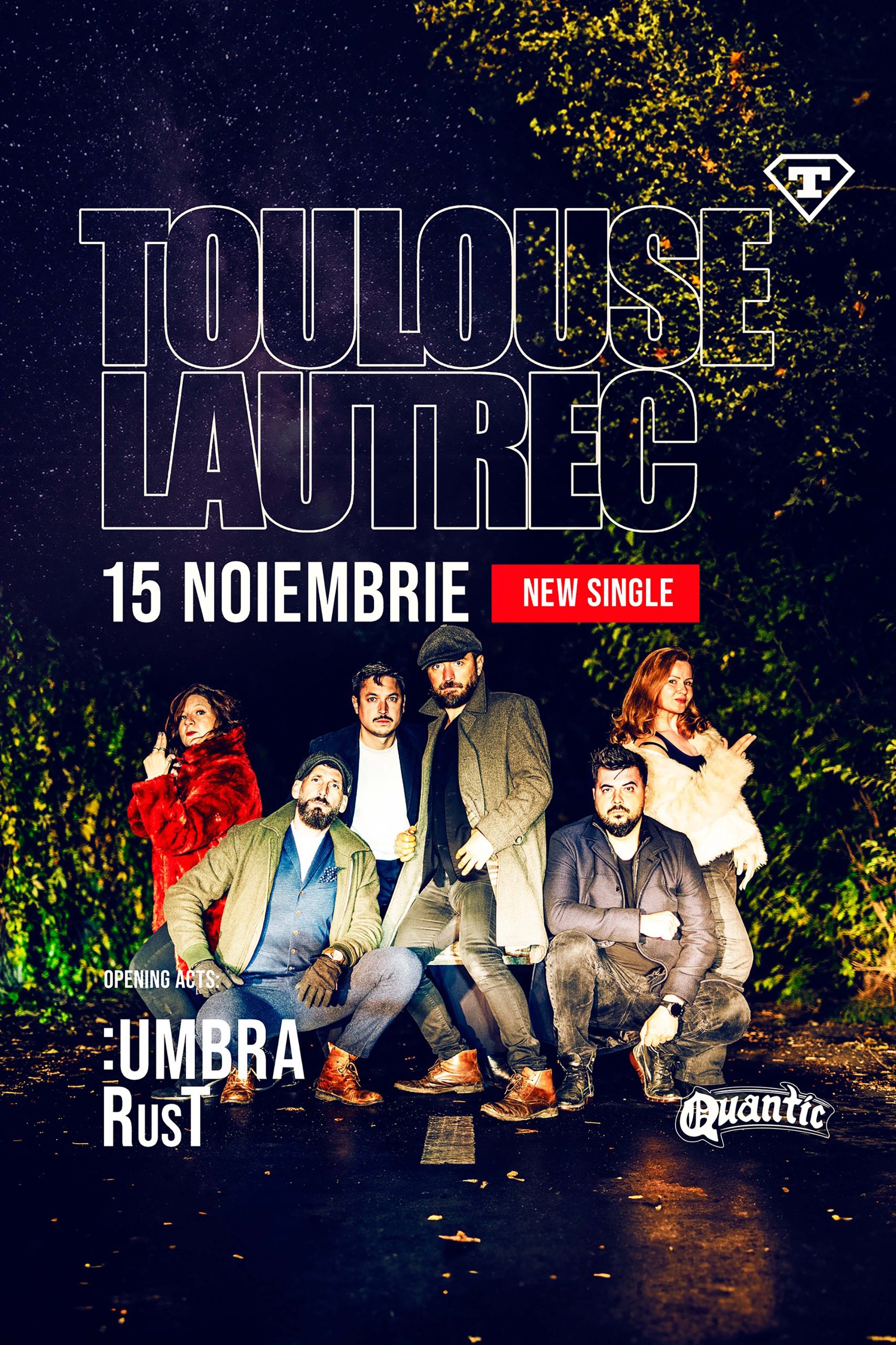 Toulouse Lautrec lansează noul single „Viaţa la mâna a doua” și anunță concert la Quantic