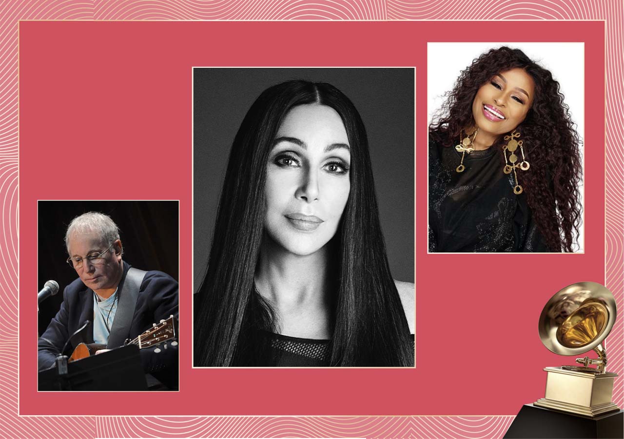 Paul Simon, Cher și Chaka Khan sunt premiați cu un Grammy pentru întreaga carieră