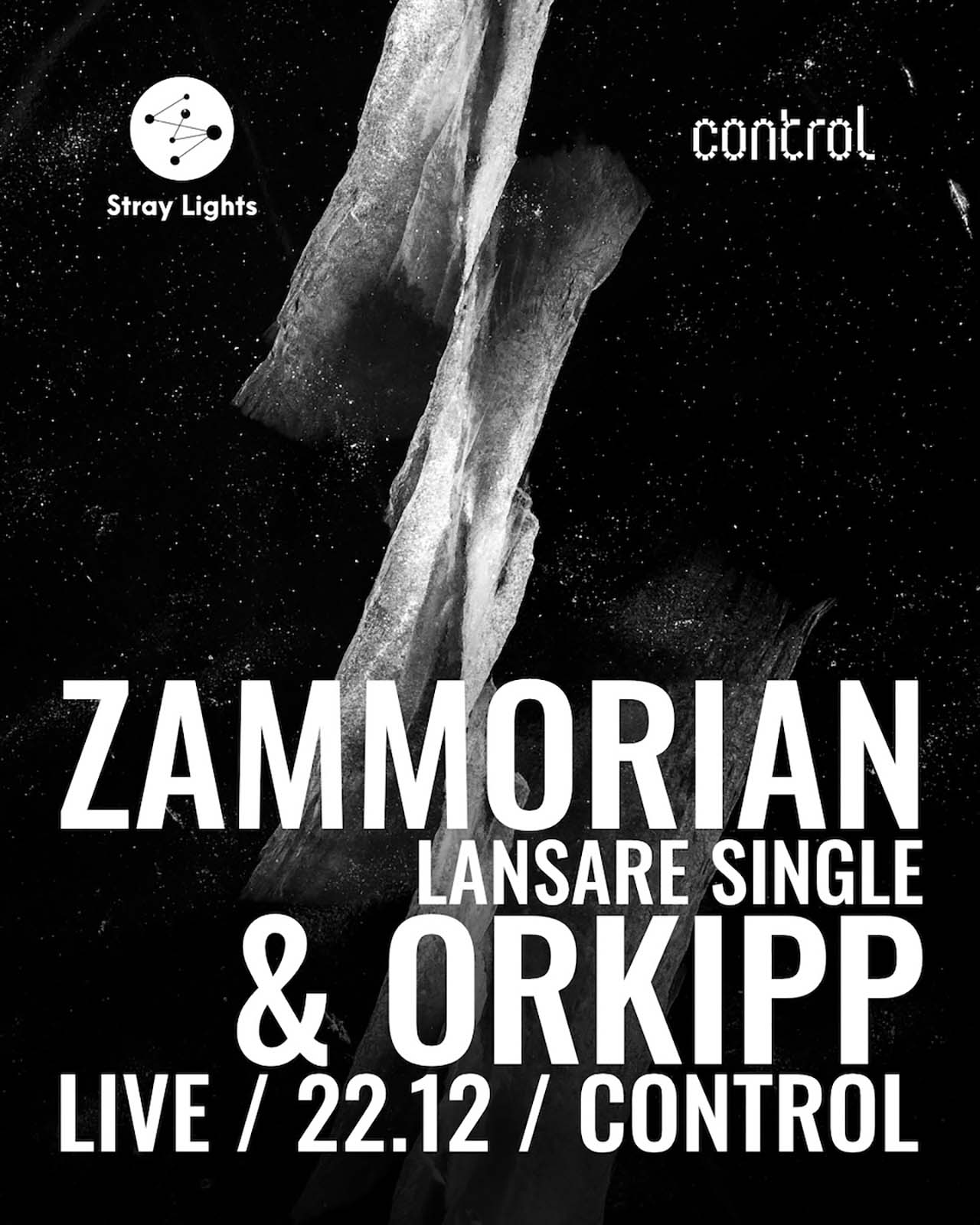 Stray Lights Sessions in decembrie, la Control