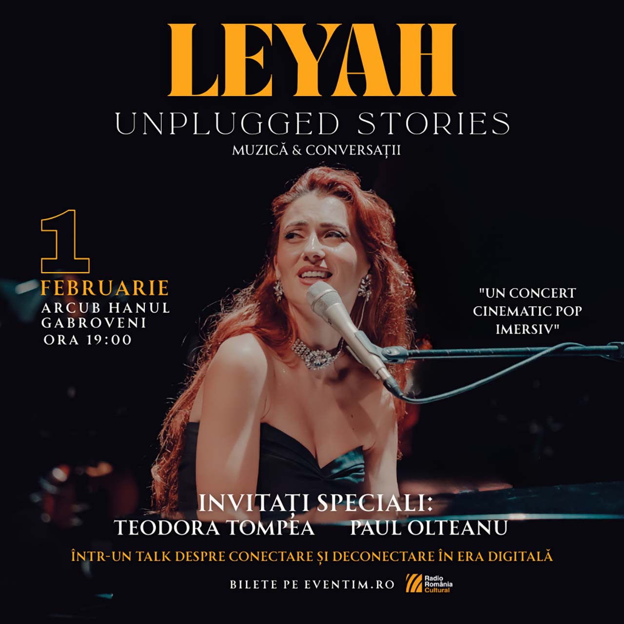 Leyah te invită la „Unplugged Stories”
