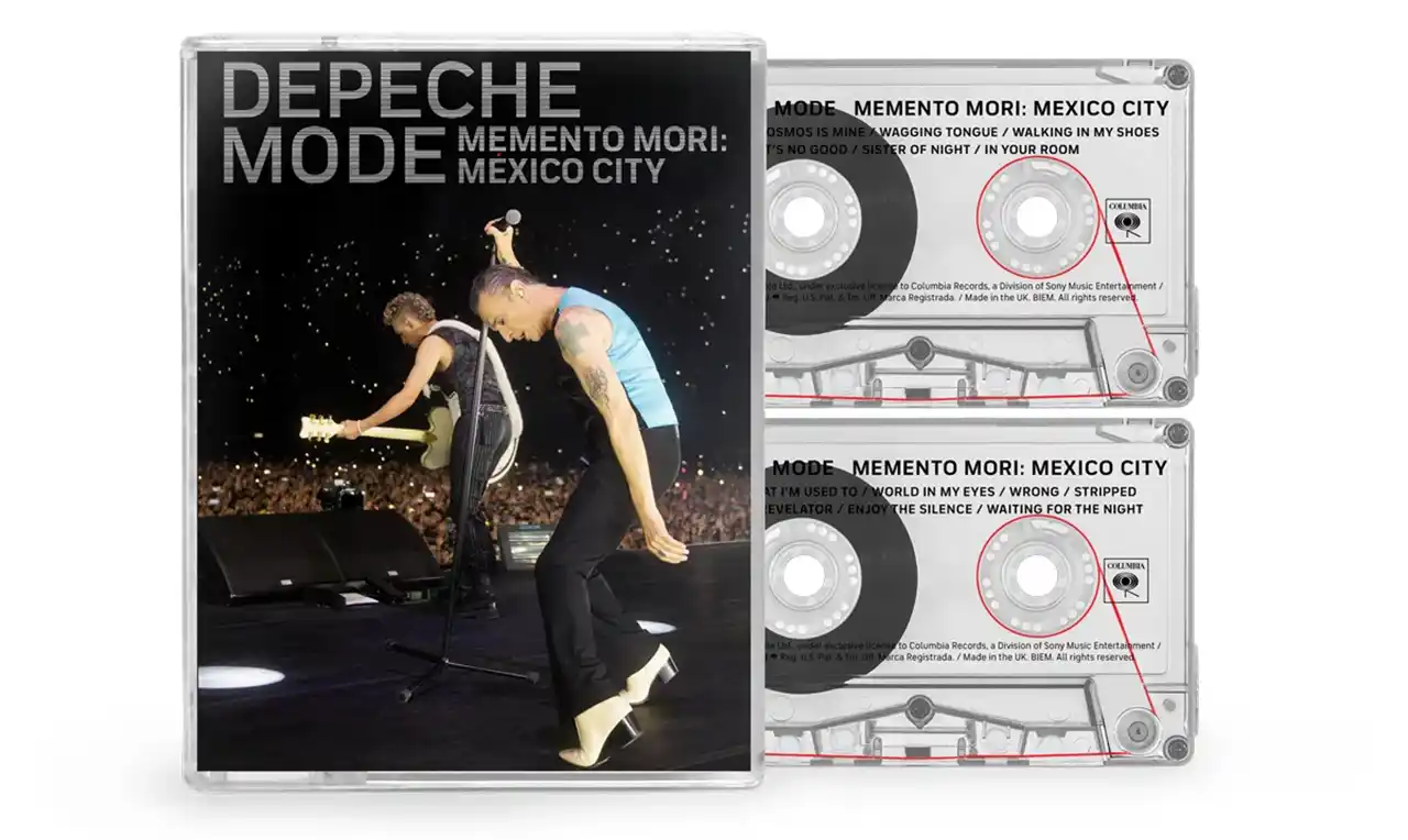 Dublu casetă Depeche Mode M, live in Mexico City