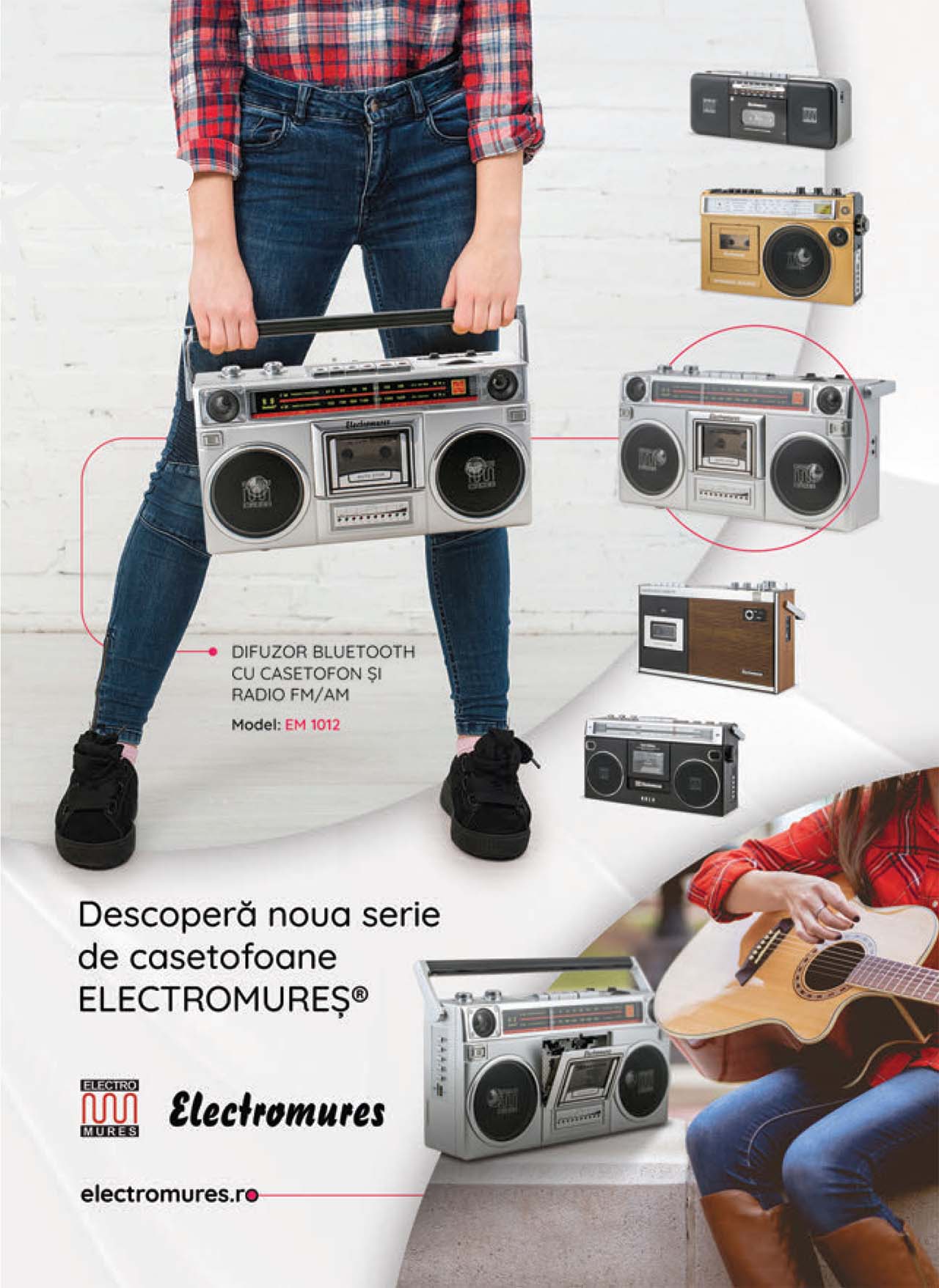 Reclamă la casetofoanele Electromureș