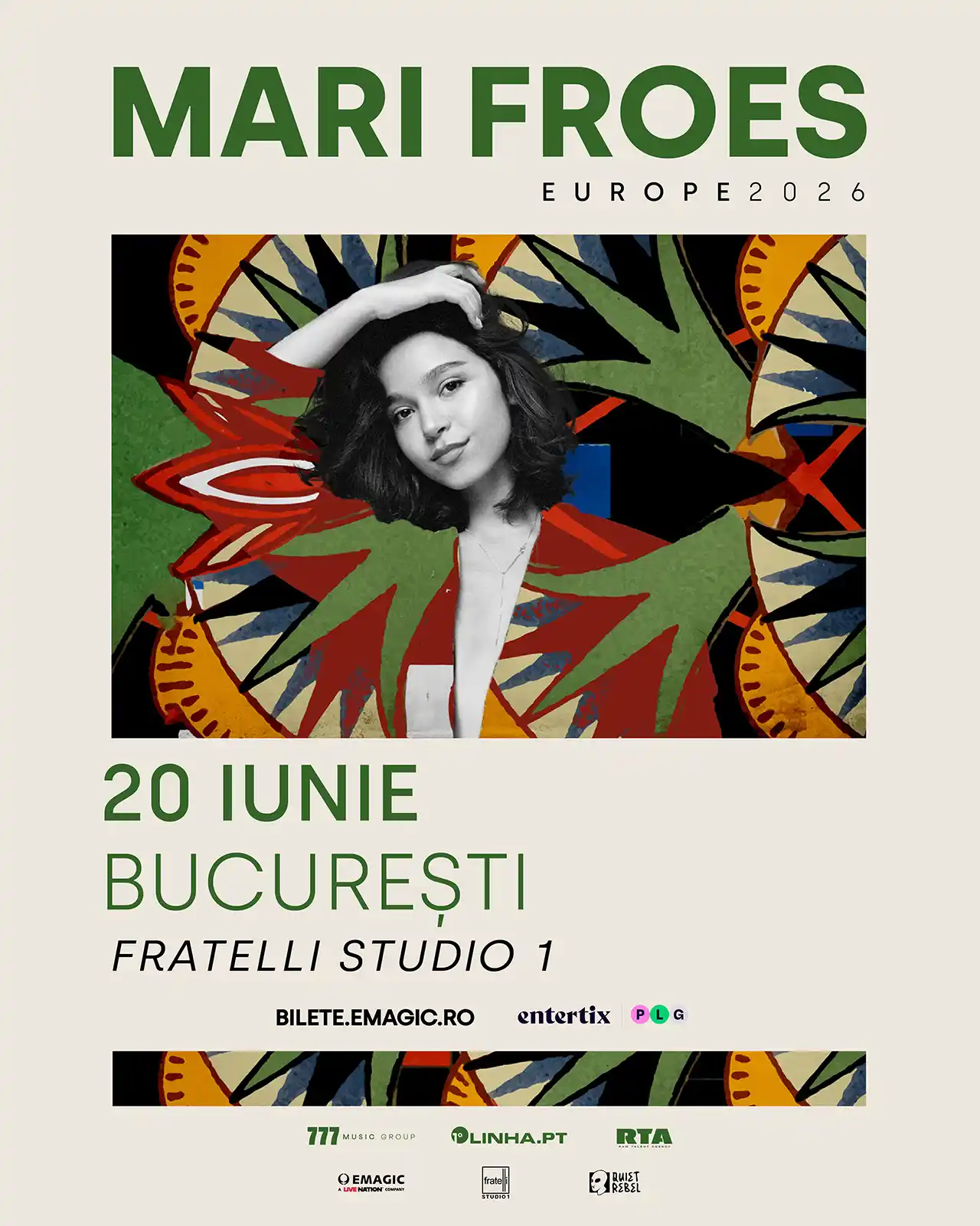 Artista braziliană Mari Froes revine la București