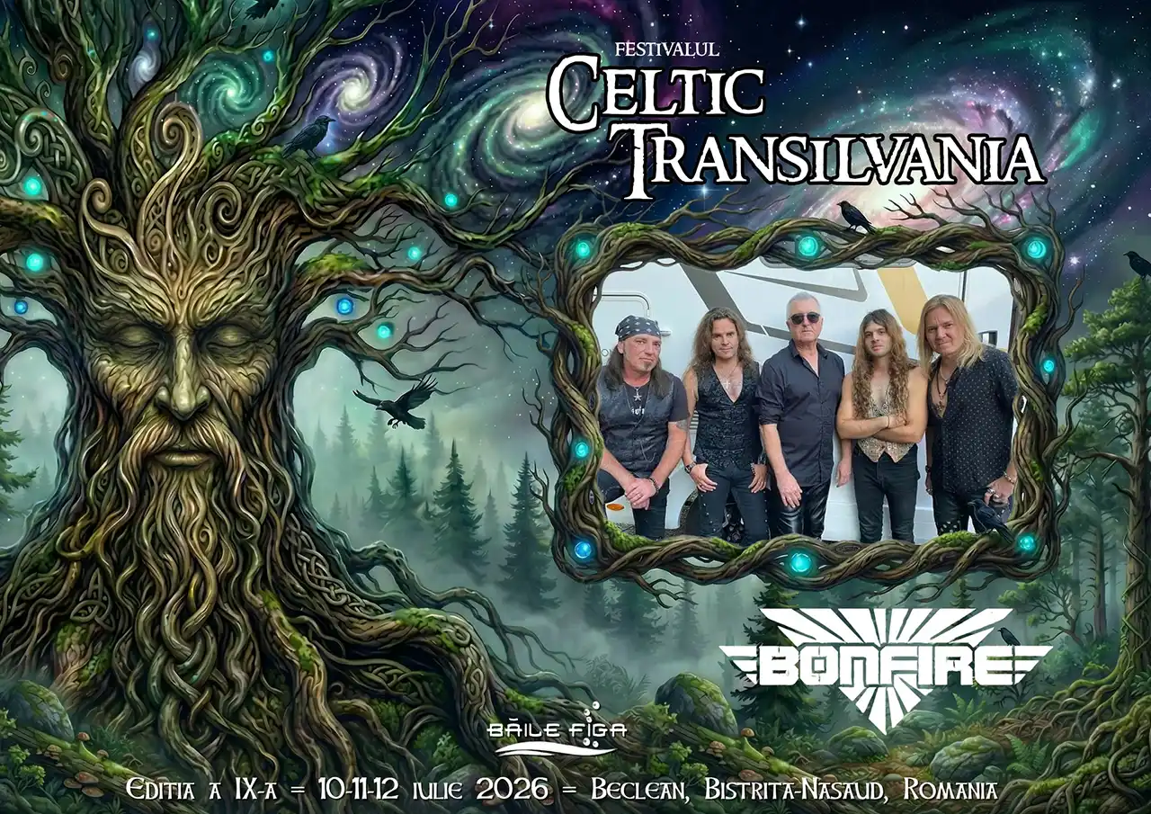 Bonfire, legendă a hard rockului german, confirmată la Festivalul Celtic Transilvania 2026