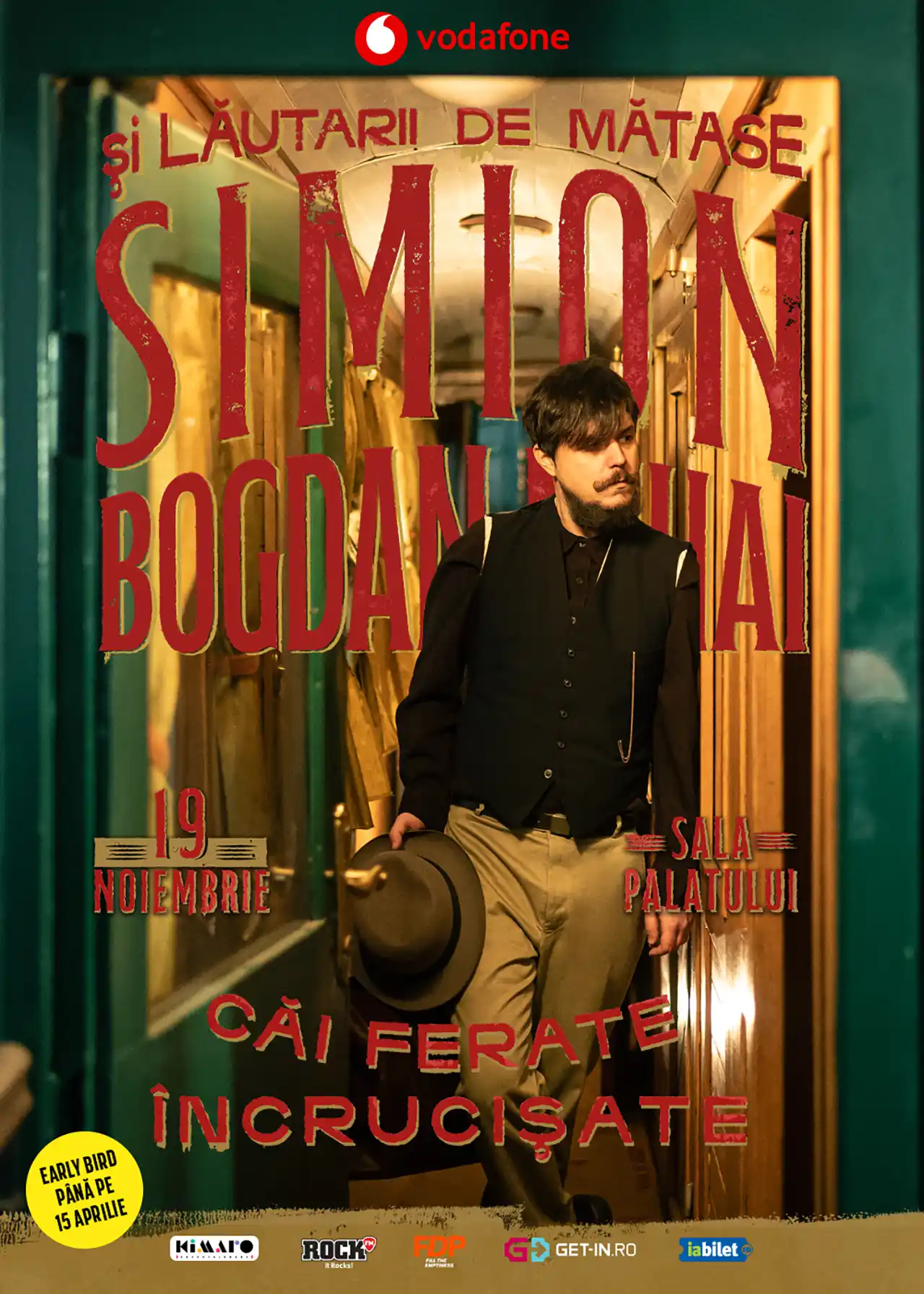 Simion Bogdan Mihai și Lăutarii de Mătase revin la Sala Palatului cu un nou spectacol conceptual „Căi ferate încrucișate” 