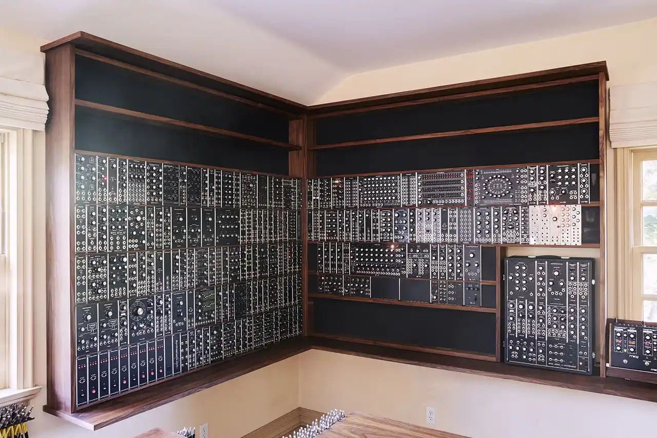 Poză din Studioul lui Martin Gore din Santa Barbara