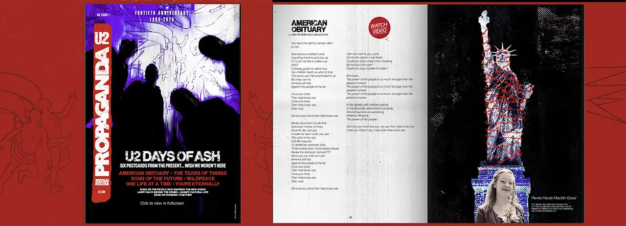 U2 publică „Days of Ash”, un nou EP cu șase piese, care include și o colaborare cu Ed Sheeran