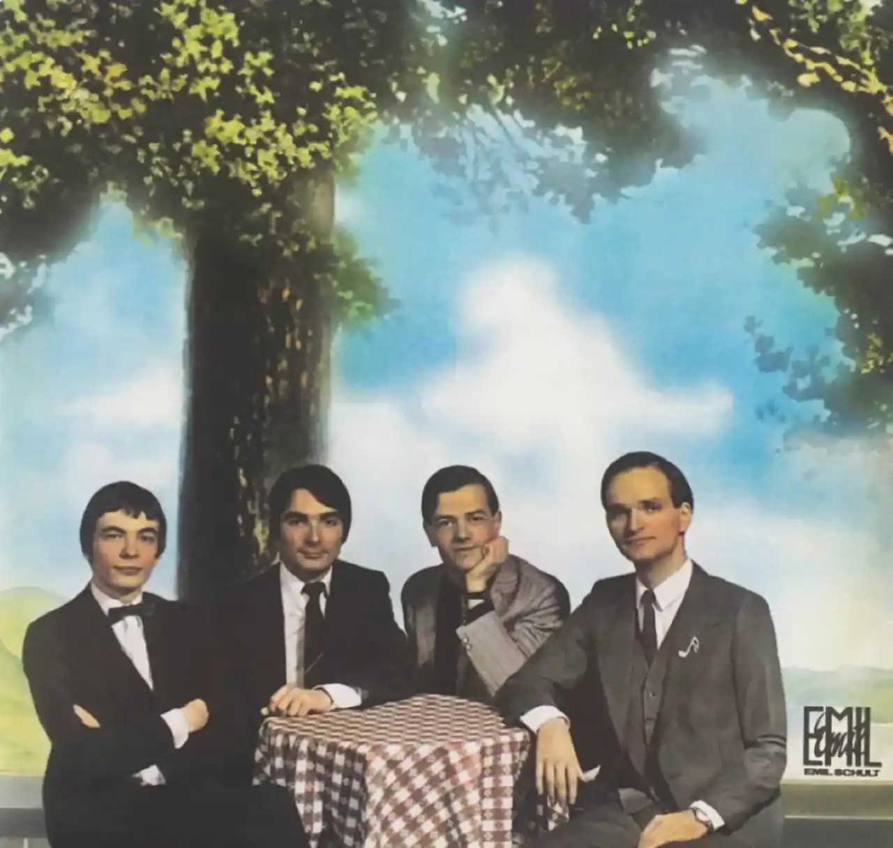 Florian Schneider, Ralf Hütter, Wolfgang Flür și Karl Bartos.