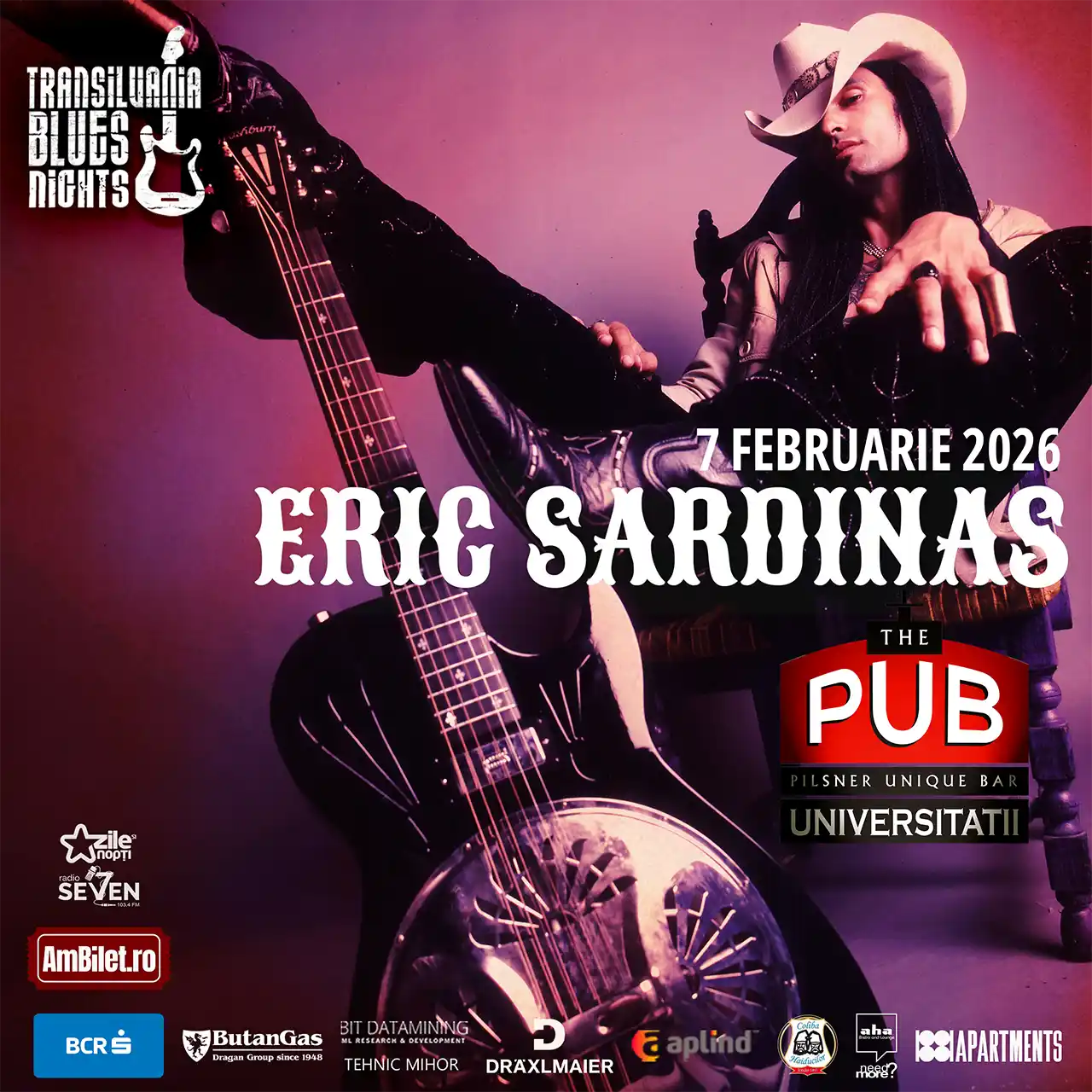Interviu | Eric Sardinas: „Locul meu preferat de cântat nu este o țară sau un spațiu anume, ci sunt oamenii pentru care cânt”