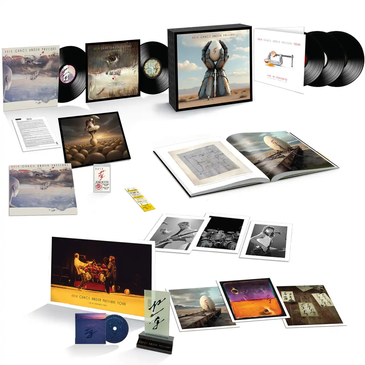 Grace Under Pressure Backstage Exclusive Super Deluxe 5LP + Blu-Ray