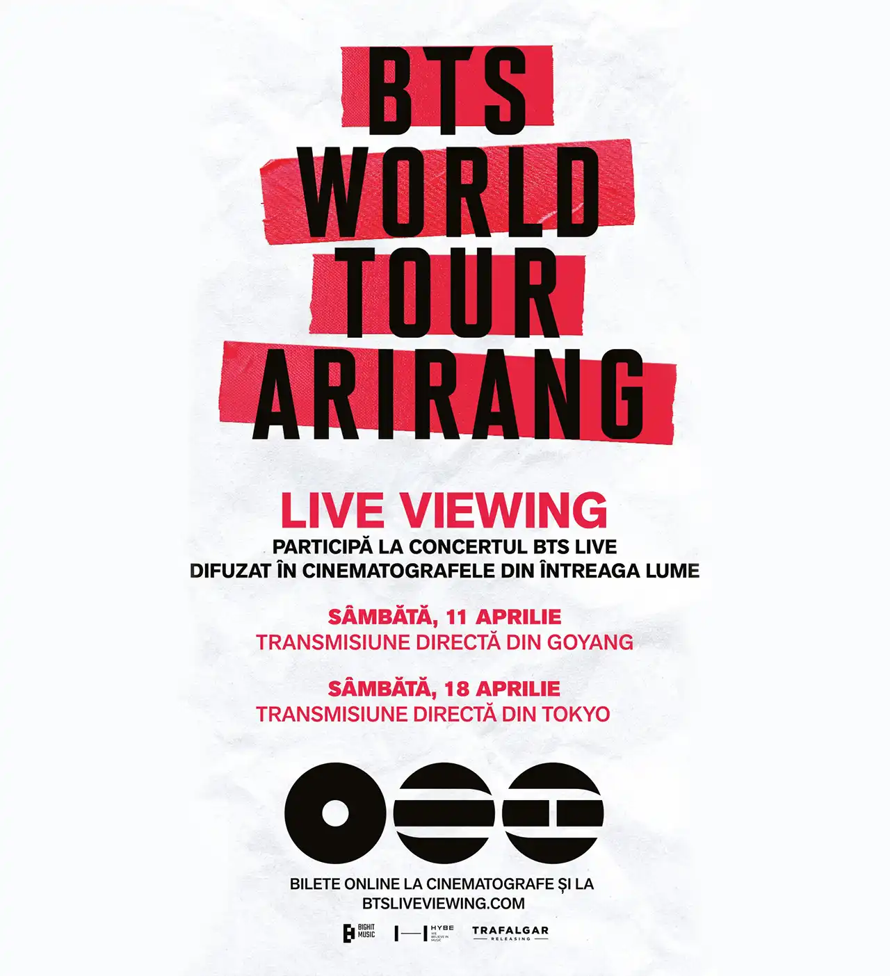 BTS revine în formulă completă și anunță turneul „ARIRANG”, transmis și în cinematografele din România