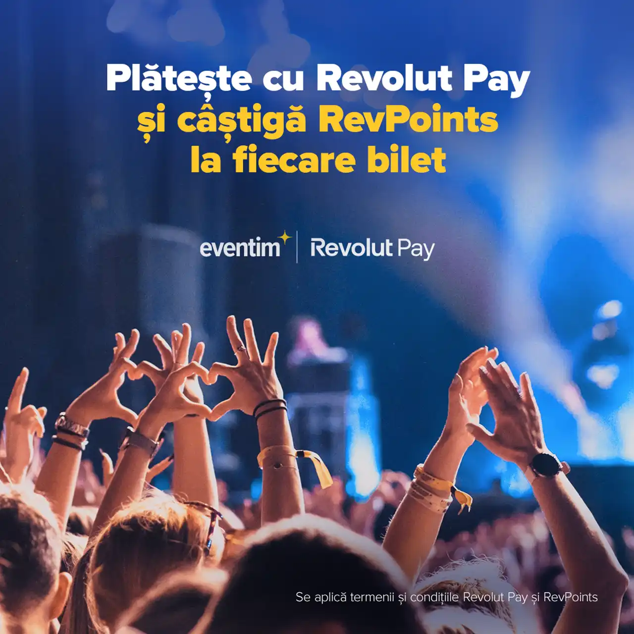 Revolut și Eventim România lansează o opțiune de plată rapidă pentru bilete la concerte și festivaluri