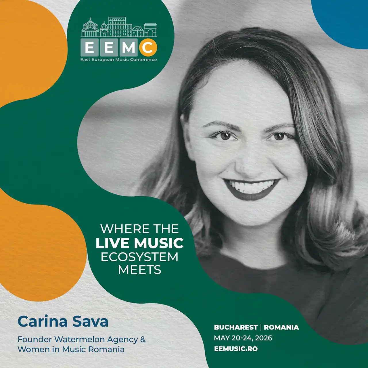 East European Music Conference 2026: Bucureștiul devine hub-ul muzicii live în luna mai