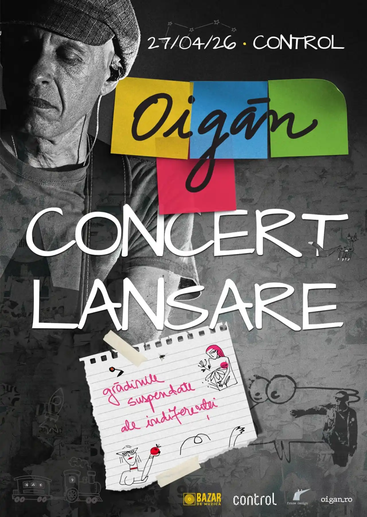 Afiș concert Oigăn