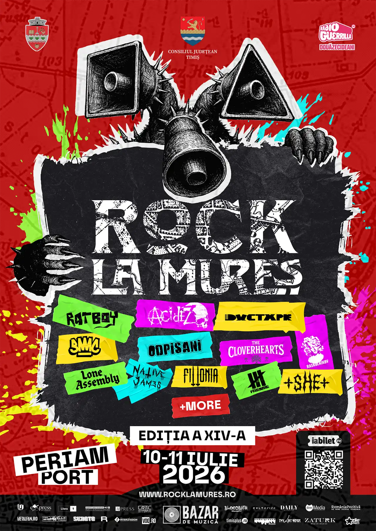 Rock la Mureș 2026 anunță noi confirmări: Lone Assembly (Elveția) și +SHE+ (România)