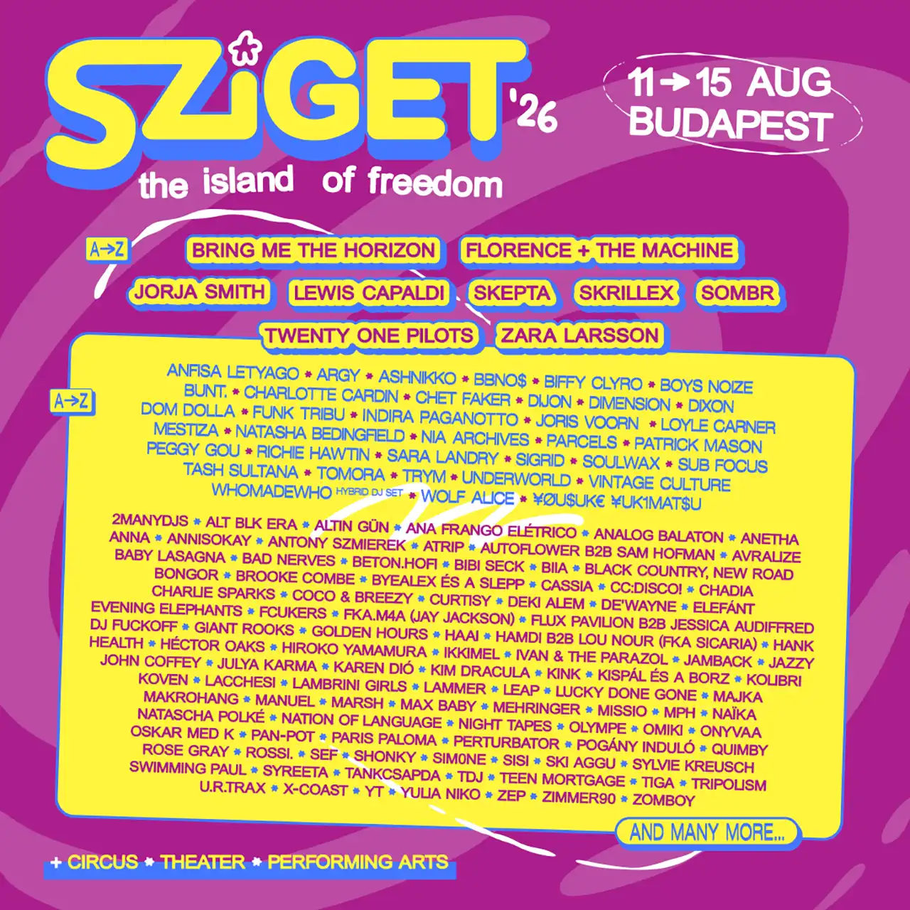 poza lineup