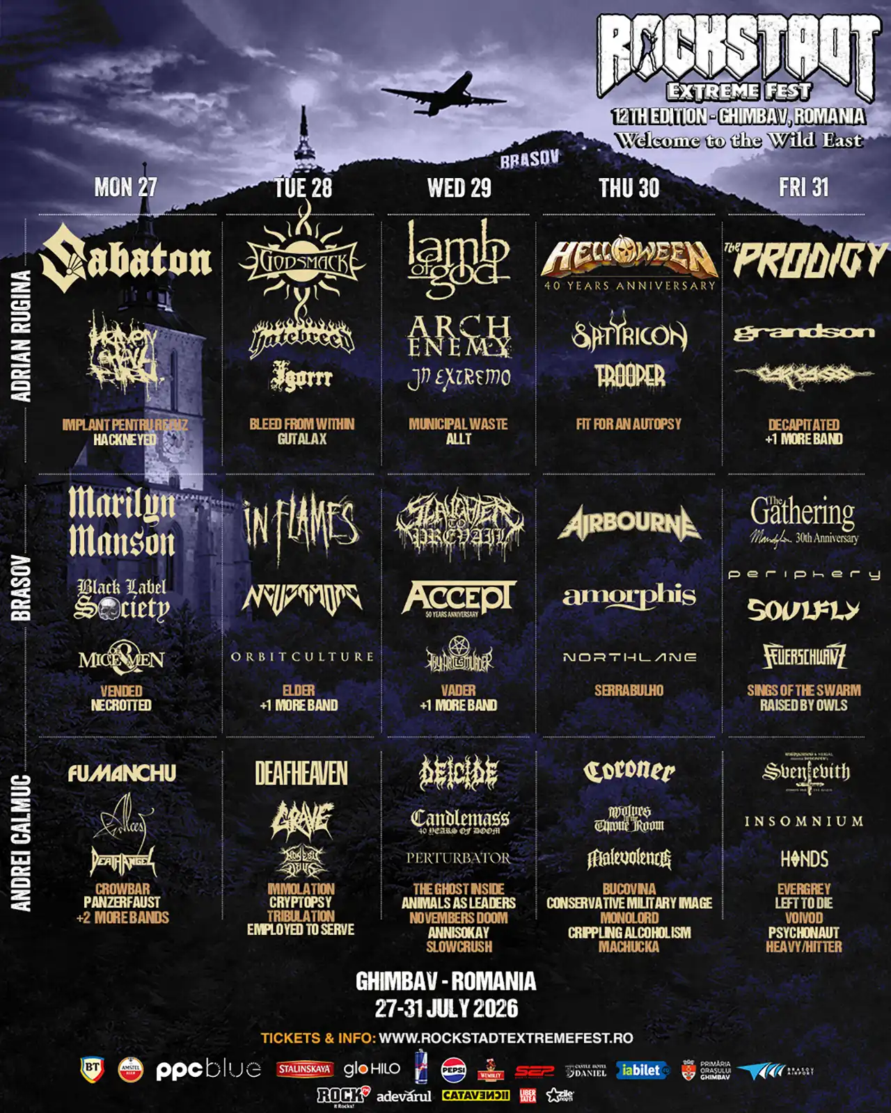 Soulfly și Grandson vin la Rockstadt Extreme Fest 2026