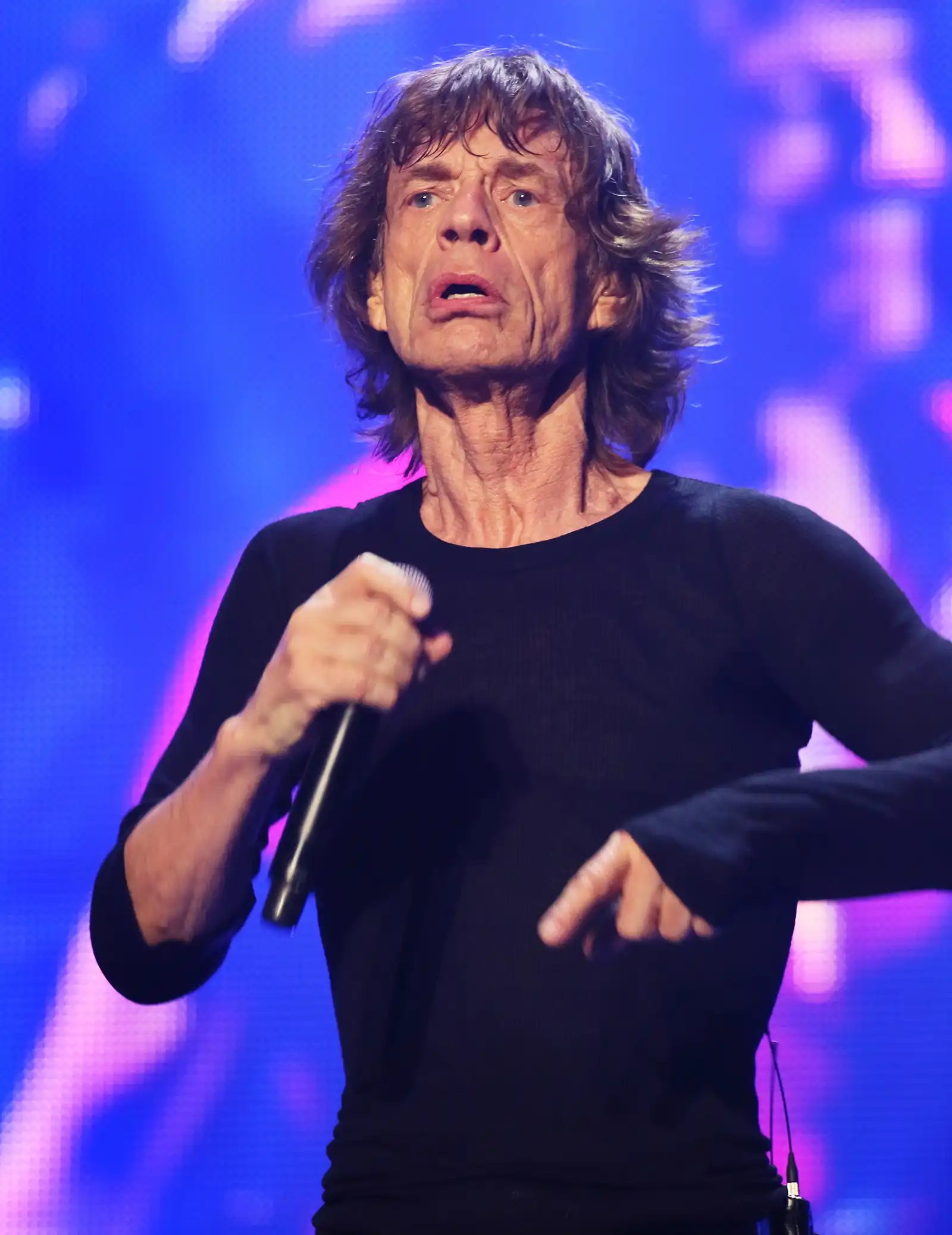 Poză Mick Jagger  în concert
