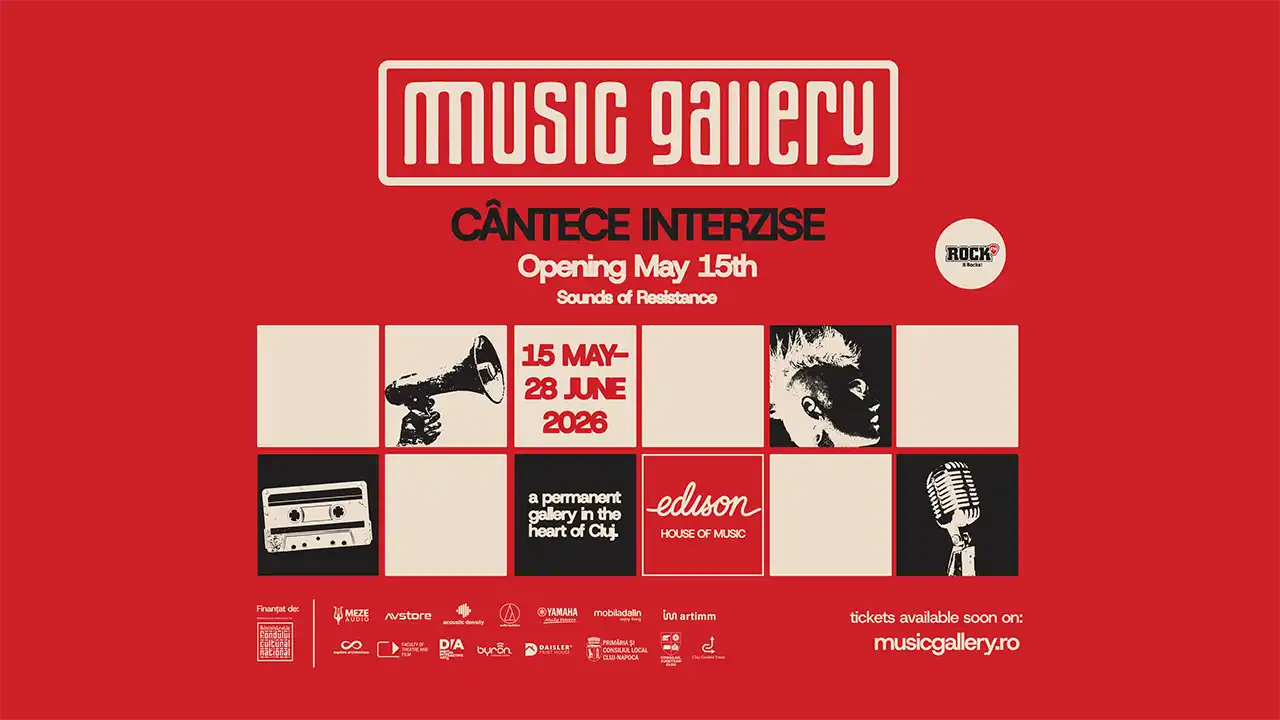 Music Gallery are acum o casă permanentă la Cluj: prima expoziție din România dedicată exclusiv muzicii
