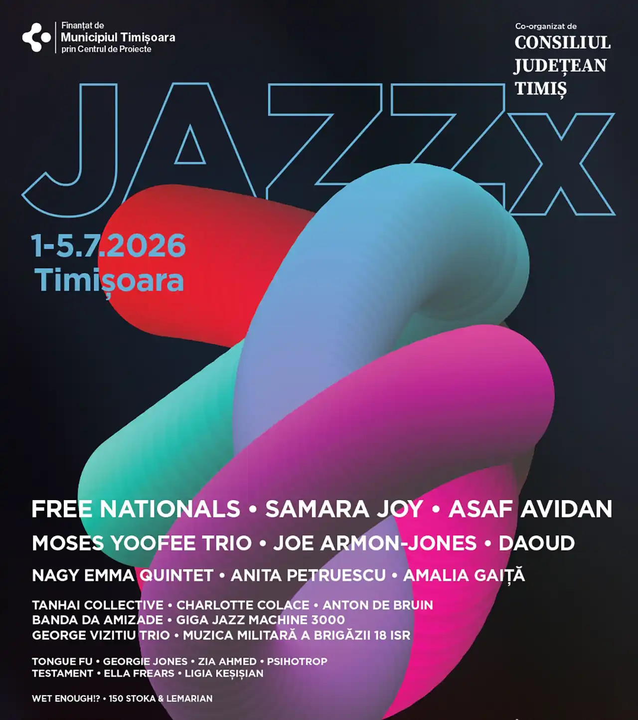 JAZZx 2026 anunță line-up-ul complet. Free Nationals vin în premieră în România