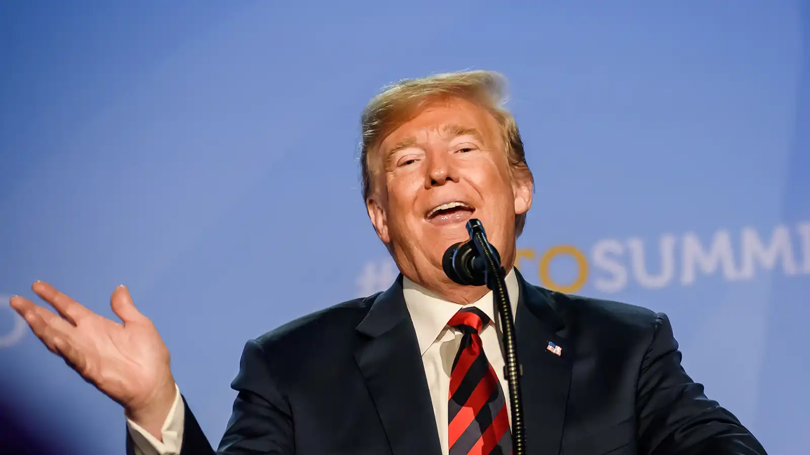 Artisti retrasi - Poza Donald Trump