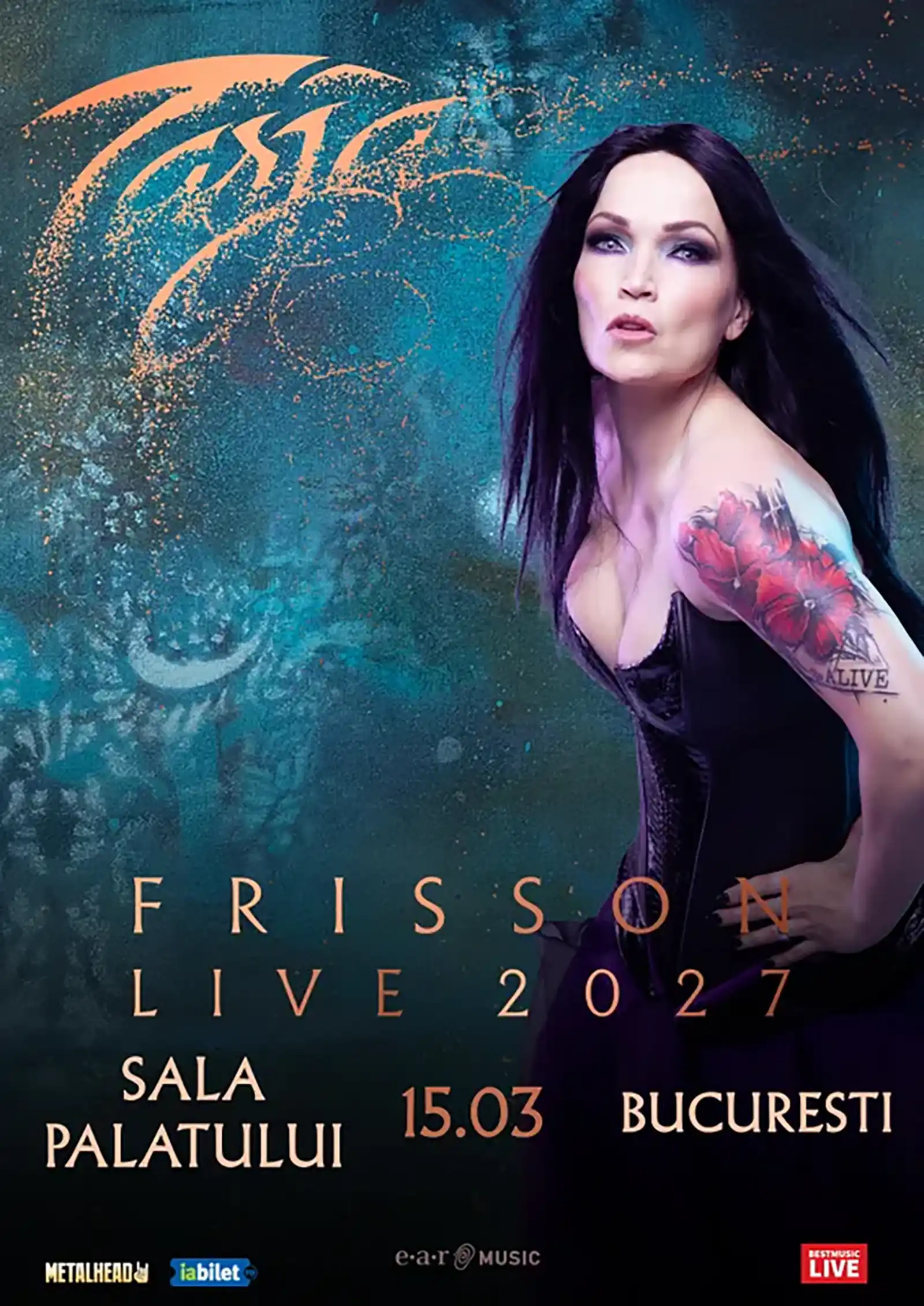 Tarja Turunen - concert și lansare de album în România