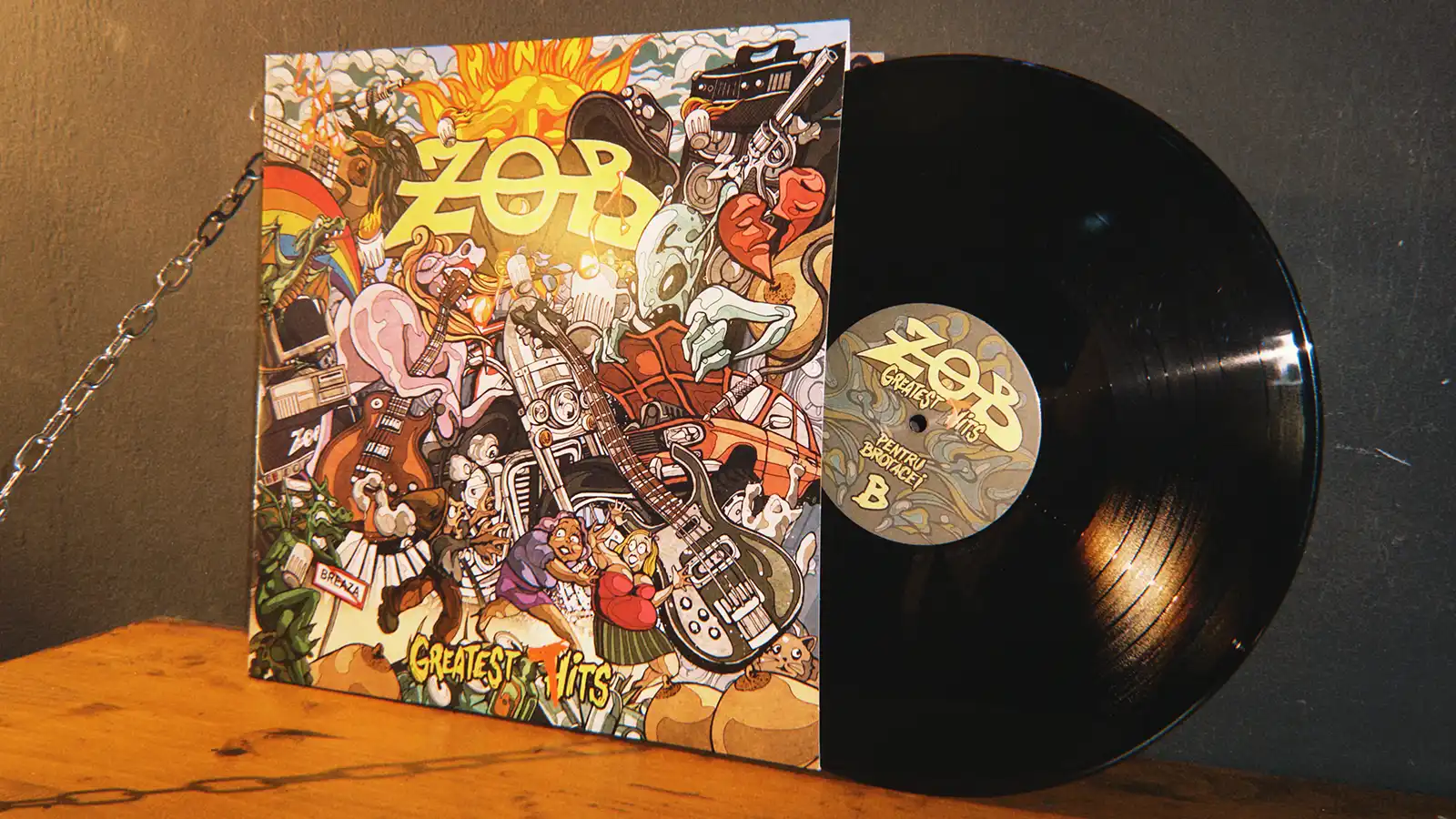 ZOB lansează dublul vinil „Greatest (H̷)Tits”, cu 23 de piese din discografia trupei