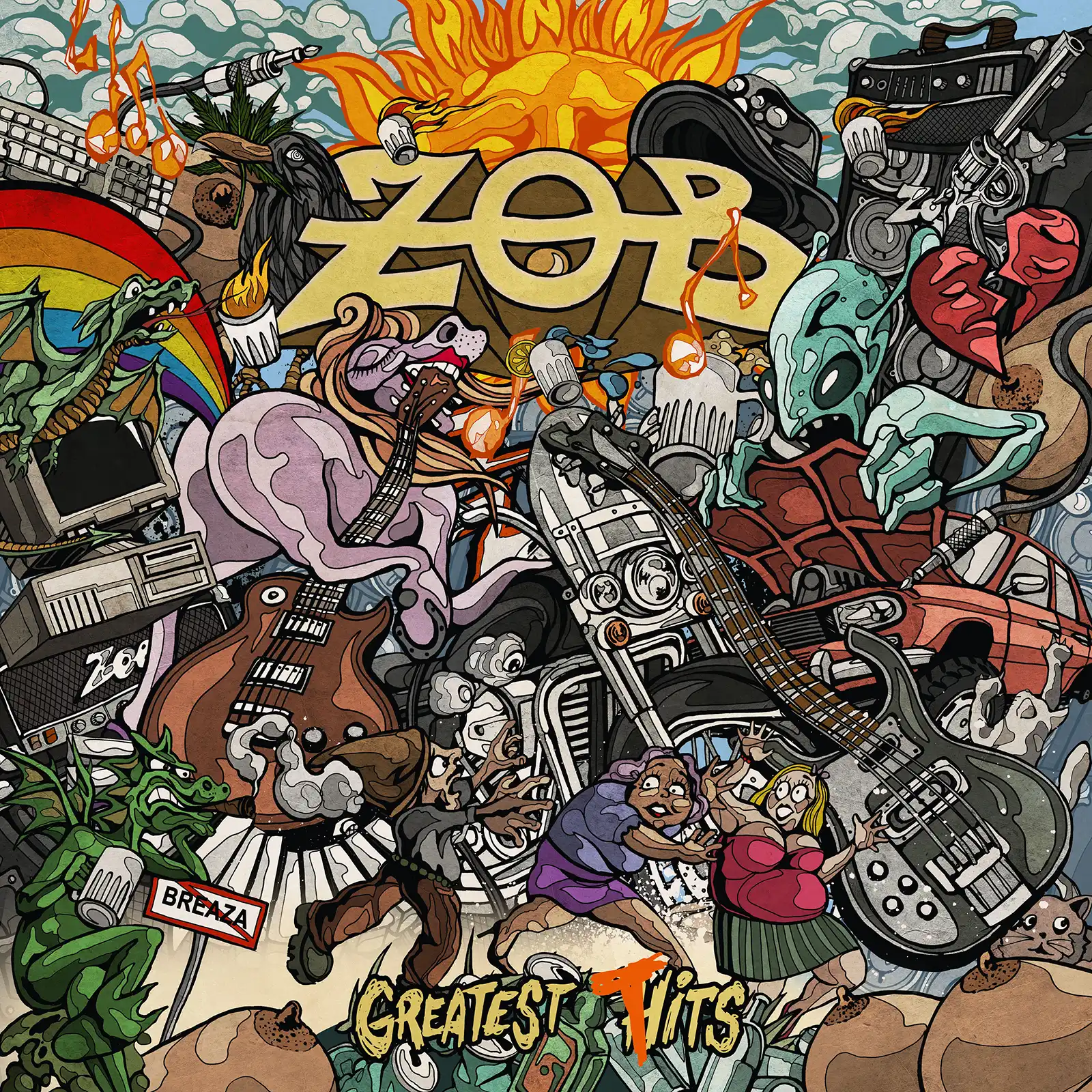 ZOB lansează dublul vinil „Greatest (H̷)Tits”, cu 23 de piese din discografia trupei