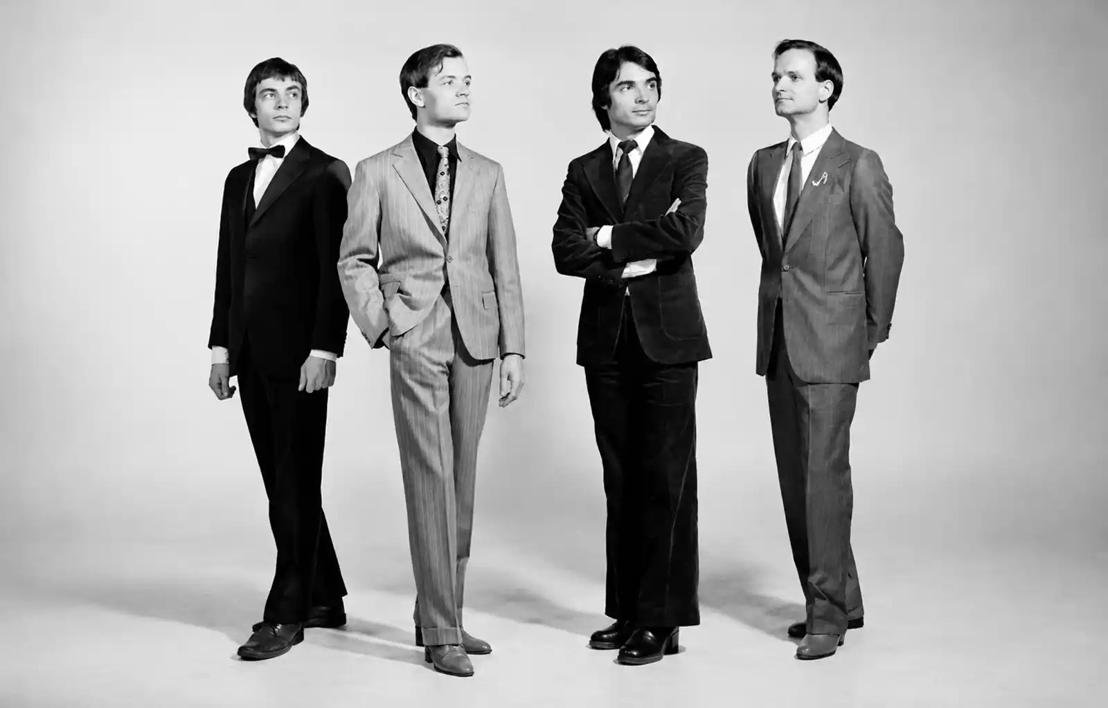 Oameni-mașini în centrala electrică Wolfgang Flür. With Karl Bartos, Ralf Hütter & Florian Schneider - 1975