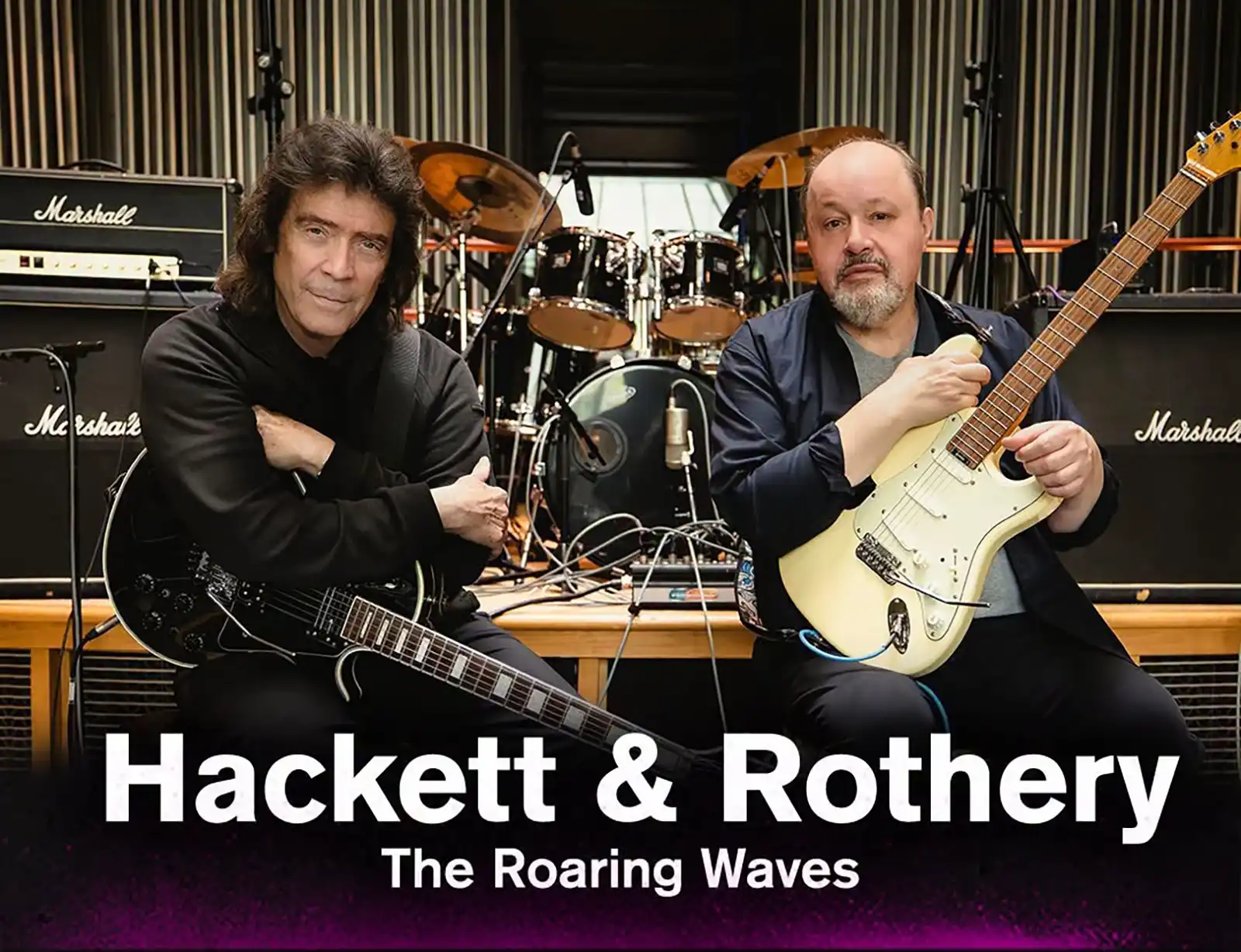 „The Roaring Waves“: Hackett și Rothery renunță la virtuozitate pentru atmosferă „The Roaring Waves“: Hackett și Rothery renunță la virtuozitate pentru atmosferă