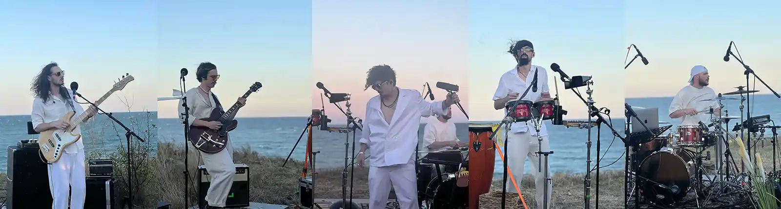Dl Goe lansează „23”, albumul live filmat pe plaja 23 August, cu marea ca singur spectator Dl Goe - Dl Colorian, Dl Cosmo, Dl Dani, Dl Horea, Dl Tz
